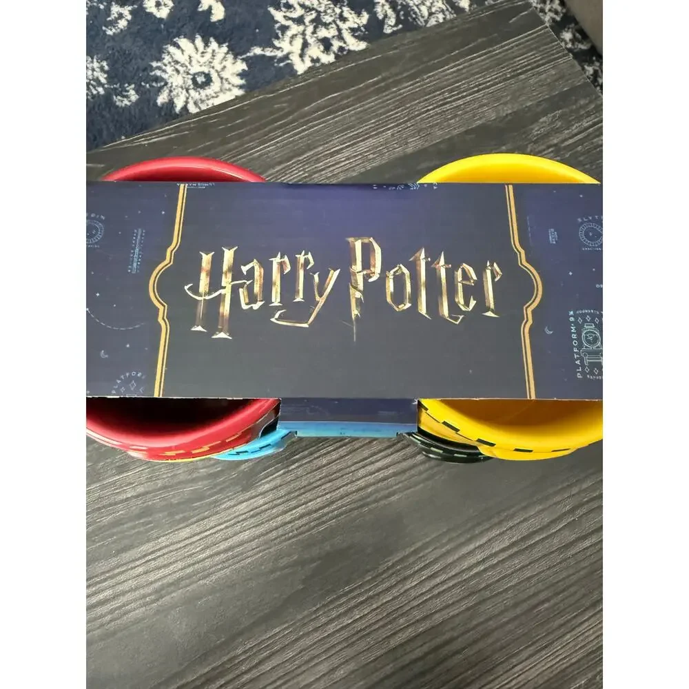 NWT HOGWARTS x RAE DUNN Artisan Collection by Magenta Ramekins Set of 4 Houses